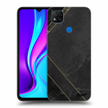 Obal pre Xiaomi Redmi 9C - Black tile