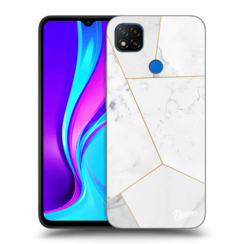 Obal pre Xiaomi Redmi 9C - White tile