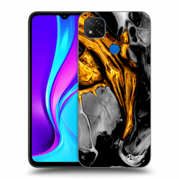 Obal pre Xiaomi Redmi 9C - Black Gold