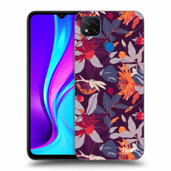 Obal pre Xiaomi Redmi 9C - Purple Leaf