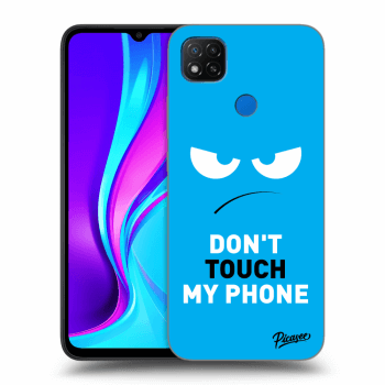Picasee ULTIMATE CASE pro Xiaomi Redmi 9C - Angry Eyes - Blue