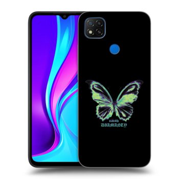 Picasee silikónový čierny obal pre Xiaomi Redmi 9C - Diamanty Blue