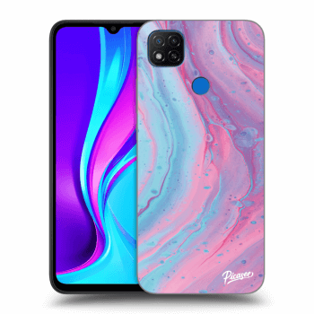 Obal pre Xiaomi Redmi 9C - Pink liquid