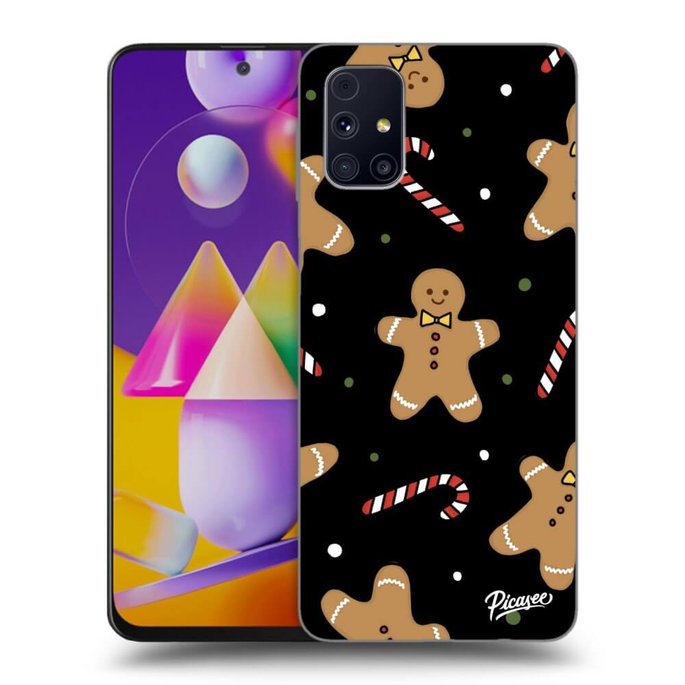 Picasee silikónový čierny obal pre Samsung Galaxy M31s - Gingerbread