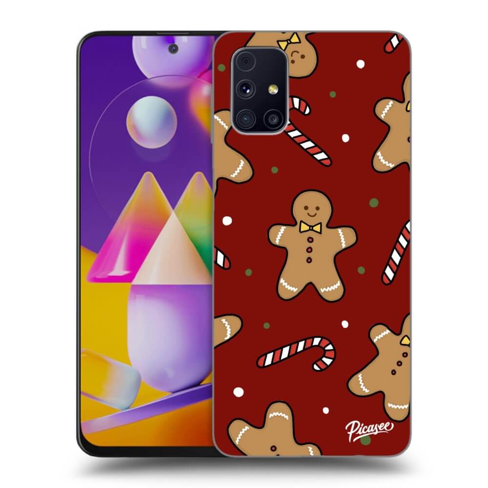 Picasee silikónový prehľadný obal pre Samsung Galaxy M31s - Gingerbread 2