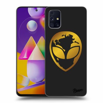 Obal pre Samsung Galaxy M31s - EARTH - Gold Alien 3.0