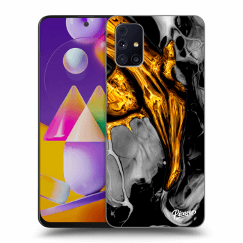 Obal pre Samsung Galaxy M31s - Black Gold