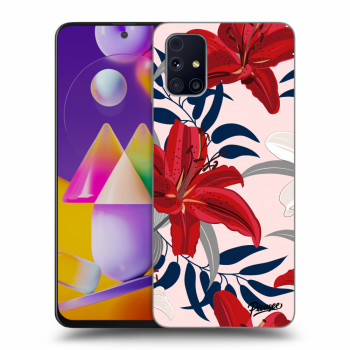 Obal pre Samsung Galaxy M31s - Red Lily