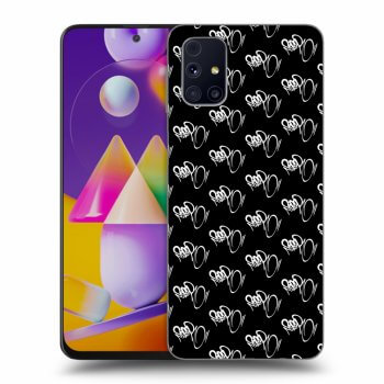 Obal pre Samsung Galaxy M31s - Separ - White On Black