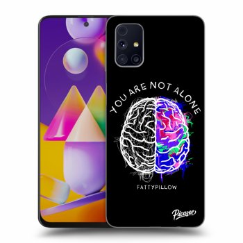 Obal pre Samsung Galaxy M31s - Brain - White