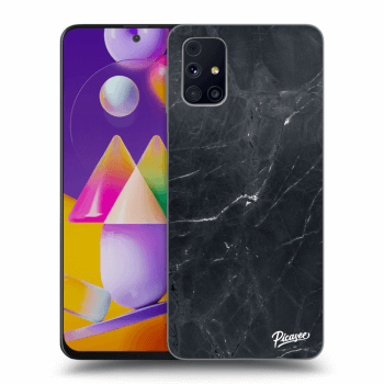 Obal pre Samsung Galaxy M31s - Black marble