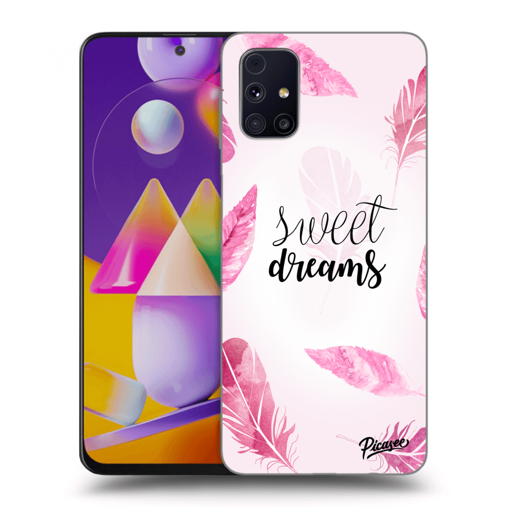 Picasee silikónový prehľadný obal pre Samsung Galaxy M31s - Sweet dreams