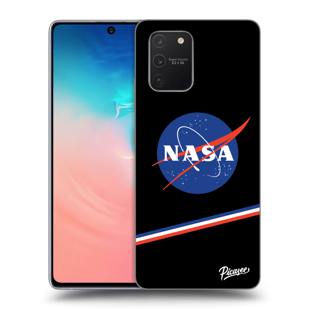 Picasee silikónový čierny obal pre Samsung Galaxy S10 Lite - NASA Original