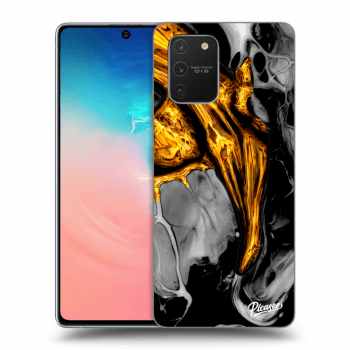 Obal pre Samsung Galaxy S10 Lite - Black Gold