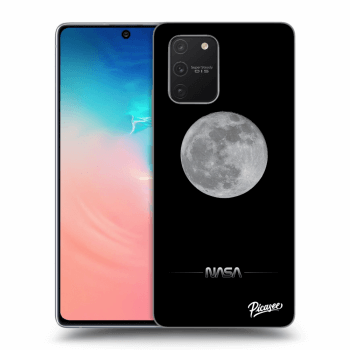 Picasee silikónový čierny obal pre Samsung Galaxy S10 Lite - Moon Minimal