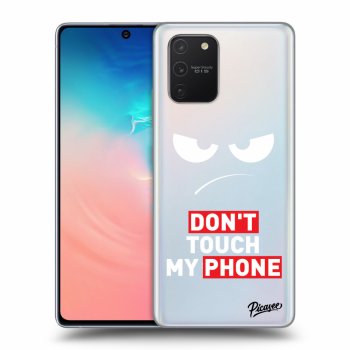 Obal pre Samsung Galaxy S10 Lite - Angry Eyes - Transparent