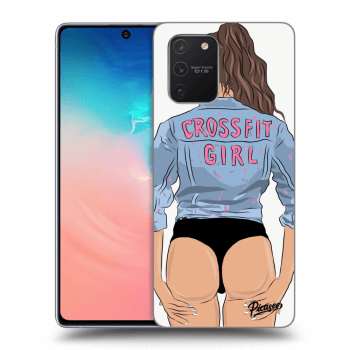 Obal pre Samsung Galaxy S10 Lite - Crossfit girl - nickynellow