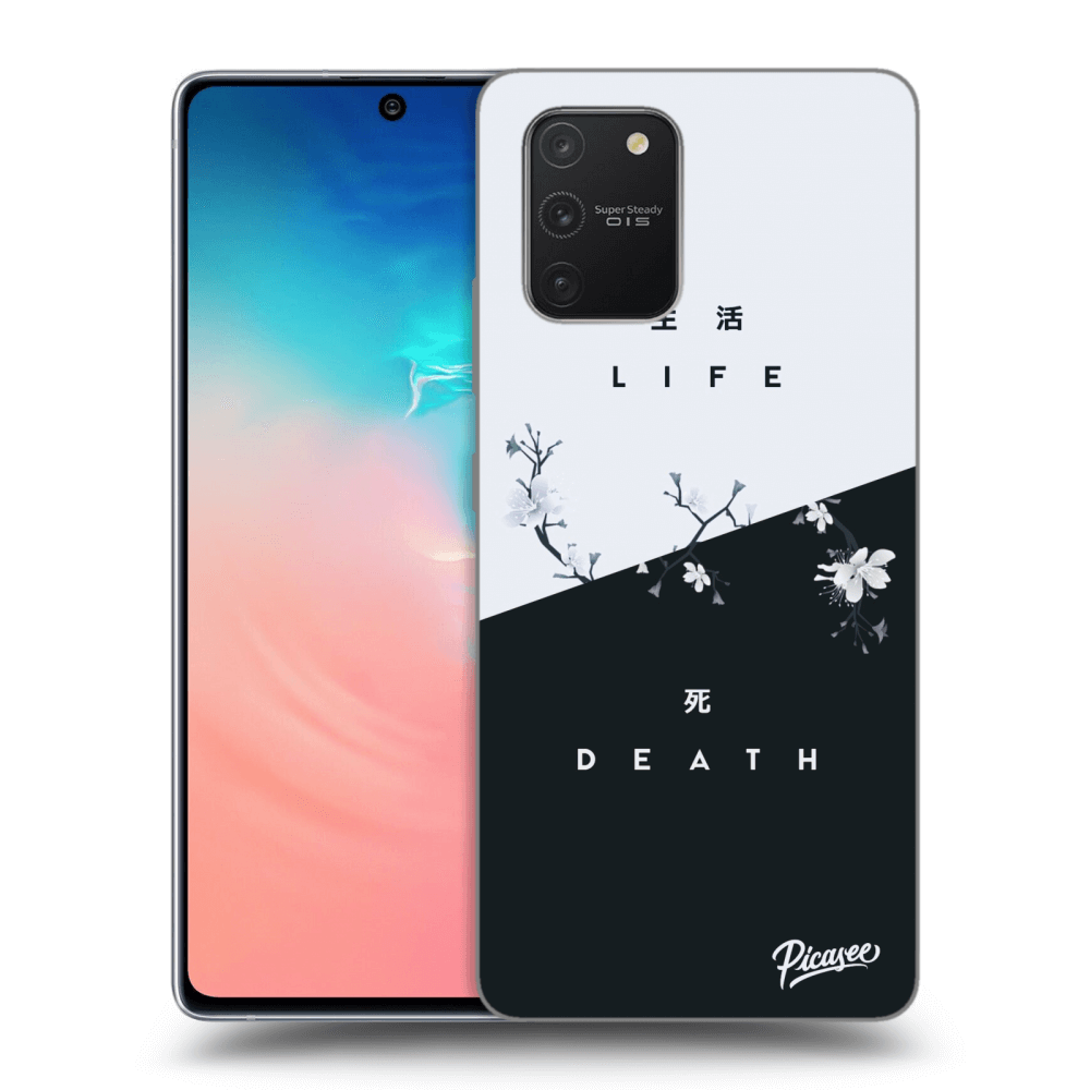 Picasee silikónový čierny obal pre Samsung Galaxy S10 Lite - Life - Death