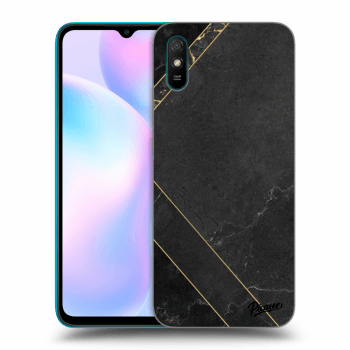 Obal pre Xiaomi Redmi 9A - Black tile