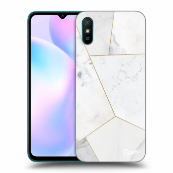 Obal pre Xiaomi Redmi 9A - White tile