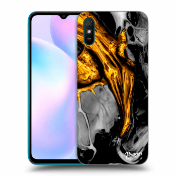 Obal pre Xiaomi Redmi 9A - Black Gold