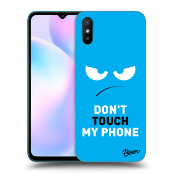 Picasee ULTIMATE CASE pro Xiaomi Redmi 9A - Angry Eyes - Blue