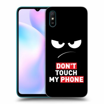 Obal pre Xiaomi Redmi 9A - Angry Eyes - Transparent