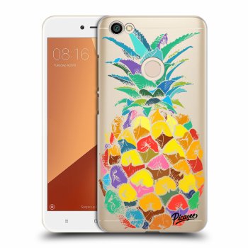 Picasee silikónový prehľadný obal pre Xiaomi Redmi Note 5A Prime - Pineapple