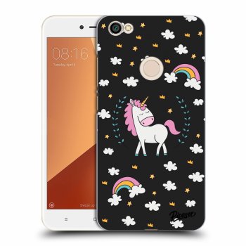 Picasee plastový čierny obal pre Xiaomi Redmi Note 5A Prime - Unicorn star heaven