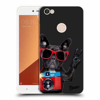 Picasee plastový čierny obal pre Xiaomi Redmi Note 5A Prime - French Bulldog