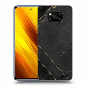 Obal pre Xiaomi Poco X3 - Black tile