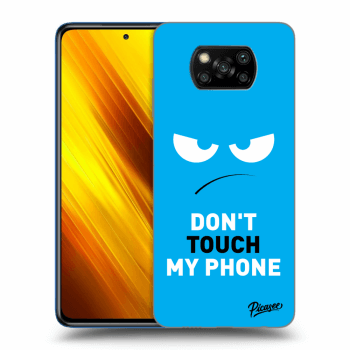Picasee ULTIMATE CASE pro Xiaomi Poco X3 - Angry Eyes - Blue
