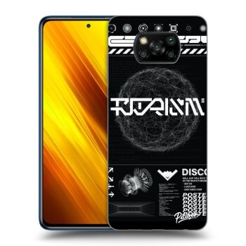 Obal pre Xiaomi Poco X3 - BLACK DISCO