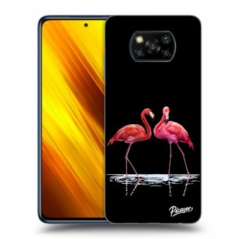 Obal pre Xiaomi Poco X3 - Flamingos couple
