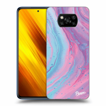 Obal pre Xiaomi Poco X3 - Pink liquid