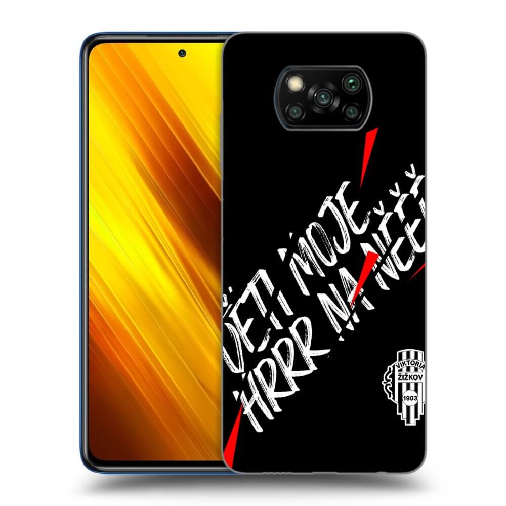 E-shop Silikónový prehľadný obal pre Xiaomi Poco X3 - FK Viktoria Žižkov D