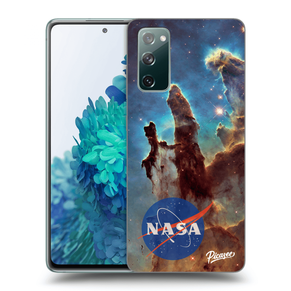 Picasee silikónový čierny obal pre Samsung Galaxy S20 FE - Eagle Nebula