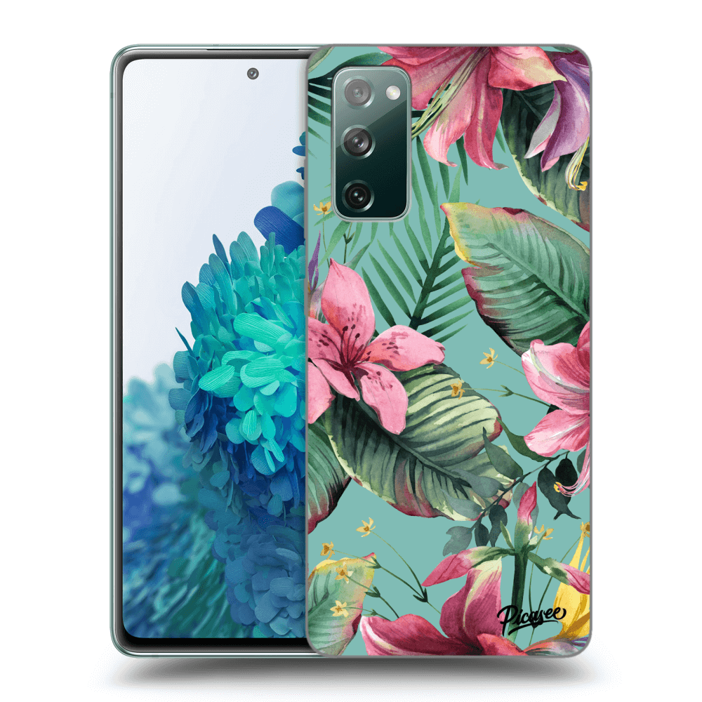 Picasee silikónový čierny obal pre Samsung Galaxy S20 FE - Hawaii