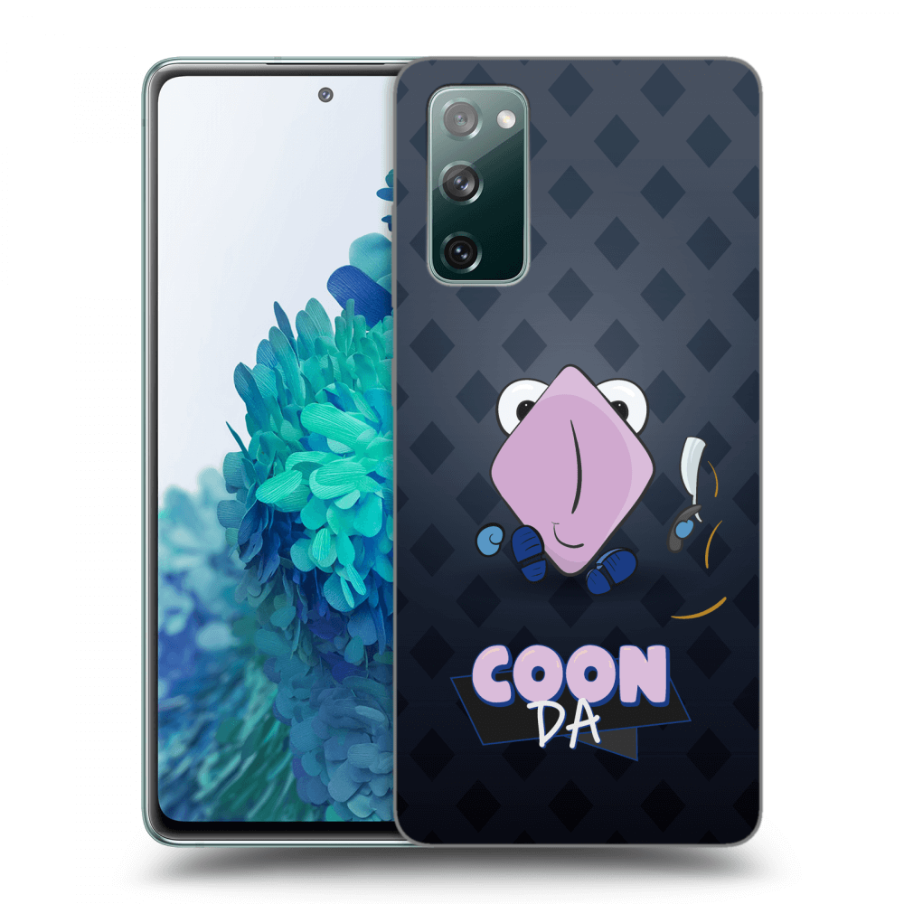 Picasee silikónový čierny obal pre Samsung Galaxy S20 FE - COONDA holátko - tmavá