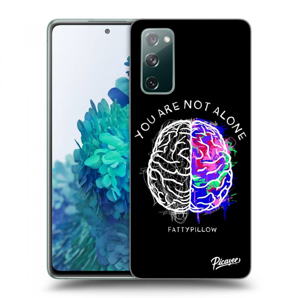Picasee silikónový prehľadný obal pre Samsung Galaxy S20 FE - Brain - White