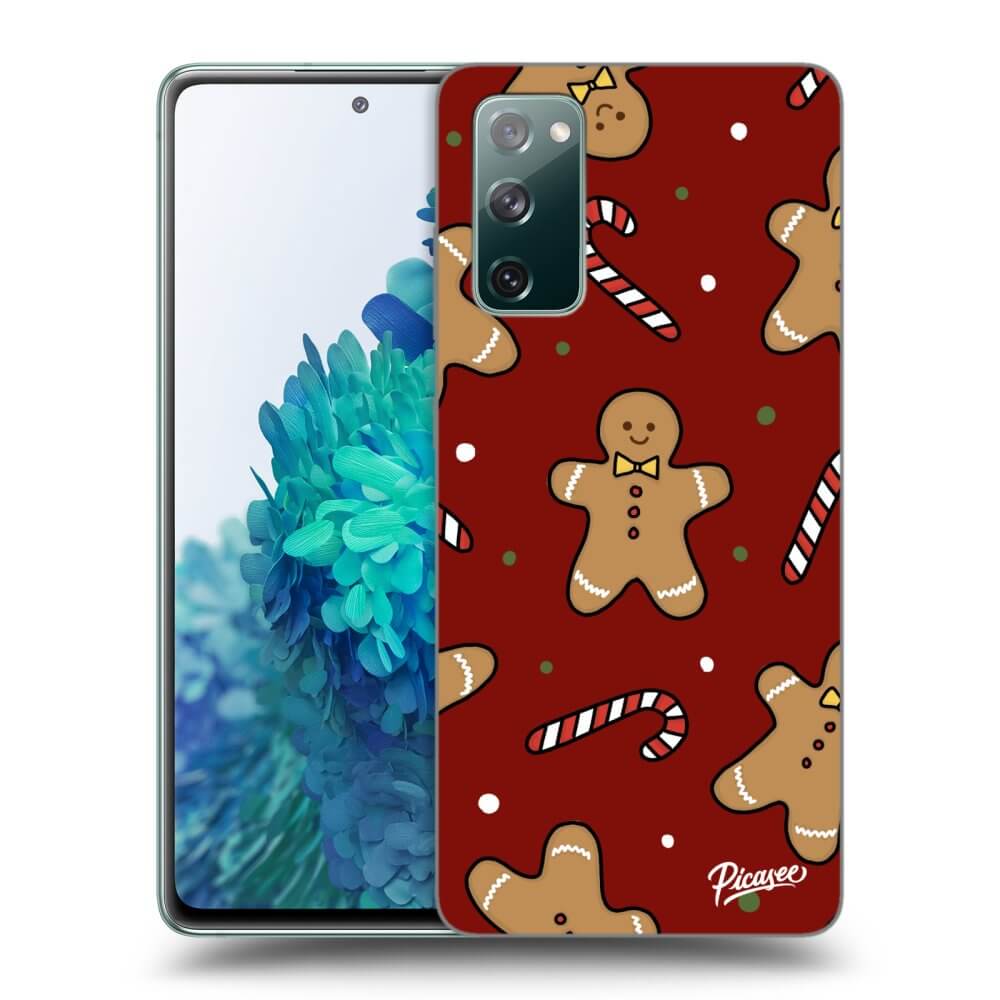 Picasee silikónový čierny obal pre Samsung Galaxy S20 FE - Gingerbread 2