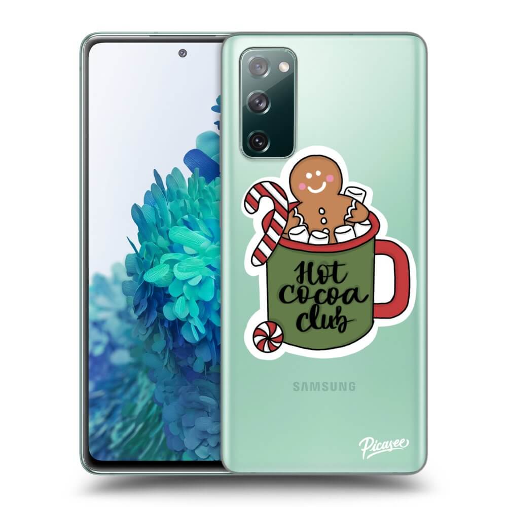 Picasee silikónový prehľadný obal pre Samsung Galaxy S20 FE - Hot Cocoa Club