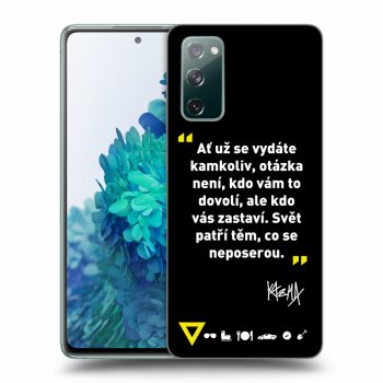 Obal pre Samsung Galaxy S20 FE - Kazma - SVĚT PATŘÍ TĚM, CO SE NEPOSEROU