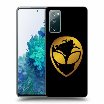 Obal pre Samsung Galaxy S20 FE - EARTH - Gold Alien 3.0