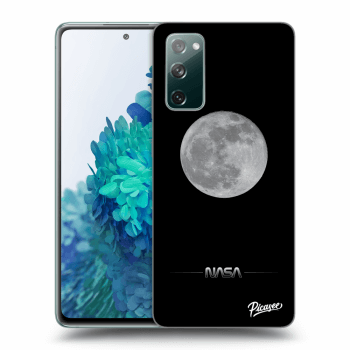 Picasee silikónový čierny obal pre Samsung Galaxy S20 FE - Moon Minimal