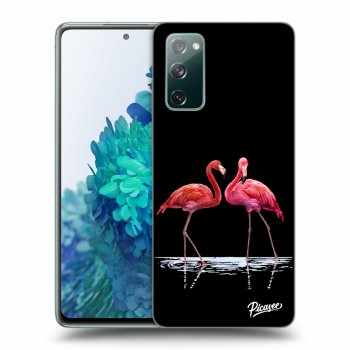 Picasee ULTIMATE CASE PowerShare pro Samsung Galaxy S20 FE - Flamingos couple