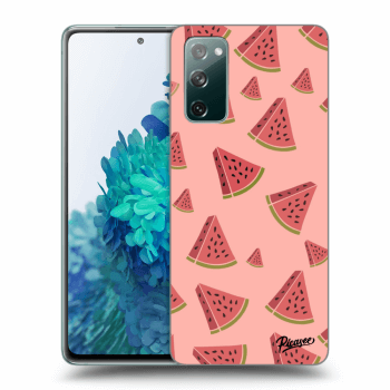 Picasee silikónový prehľadný obal pre Samsung Galaxy S20 FE - Watermelon