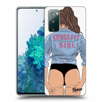 Picasee ULTIMATE CASE PowerShare pro Samsung Galaxy S20 FE - Crossfit girl - nickynellow