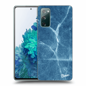 Picasee silikónový prehľadný obal pre Samsung Galaxy S20 FE - Blue marble