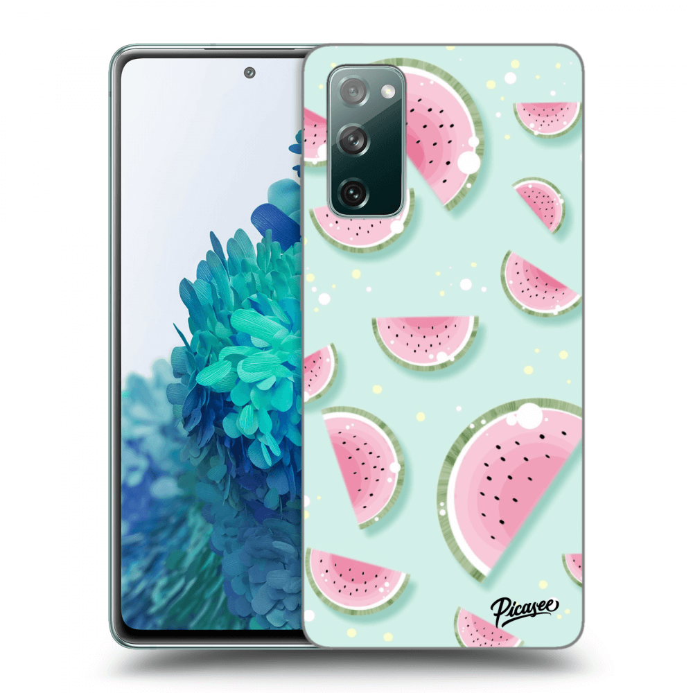 Picasee silikónový prehľadný obal pre Samsung Galaxy S20 FE - Watermelon 2